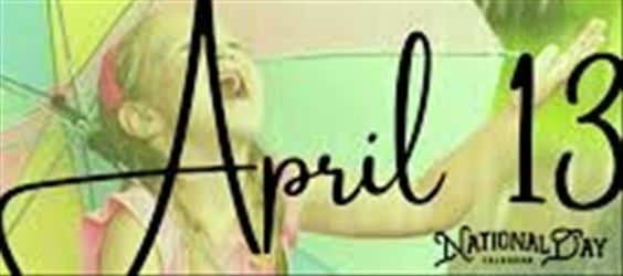 What national day is 13 April?